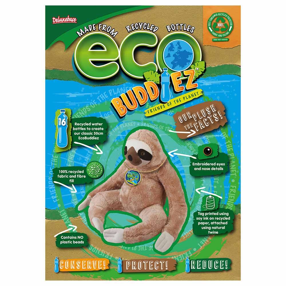 Deluxe Base - Eco Buddiez - Sloth - Medium - Brown