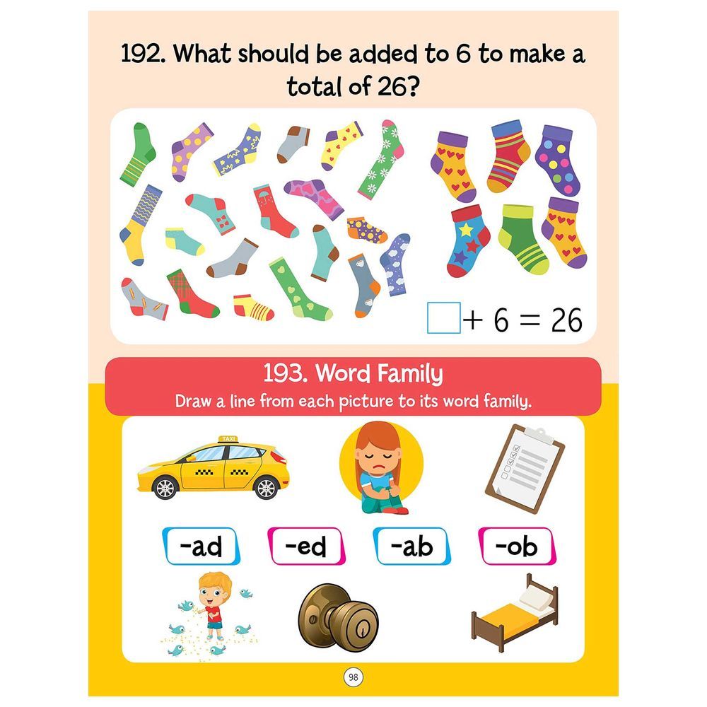 كتاب الأنشطة 201 Activity Book - 4+