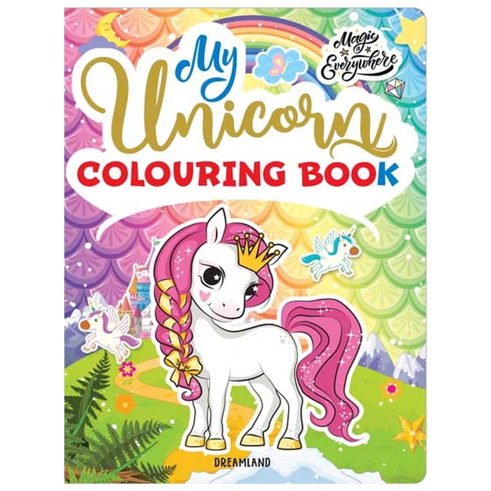 كتاب تلوين My Unicorn Colouring Book