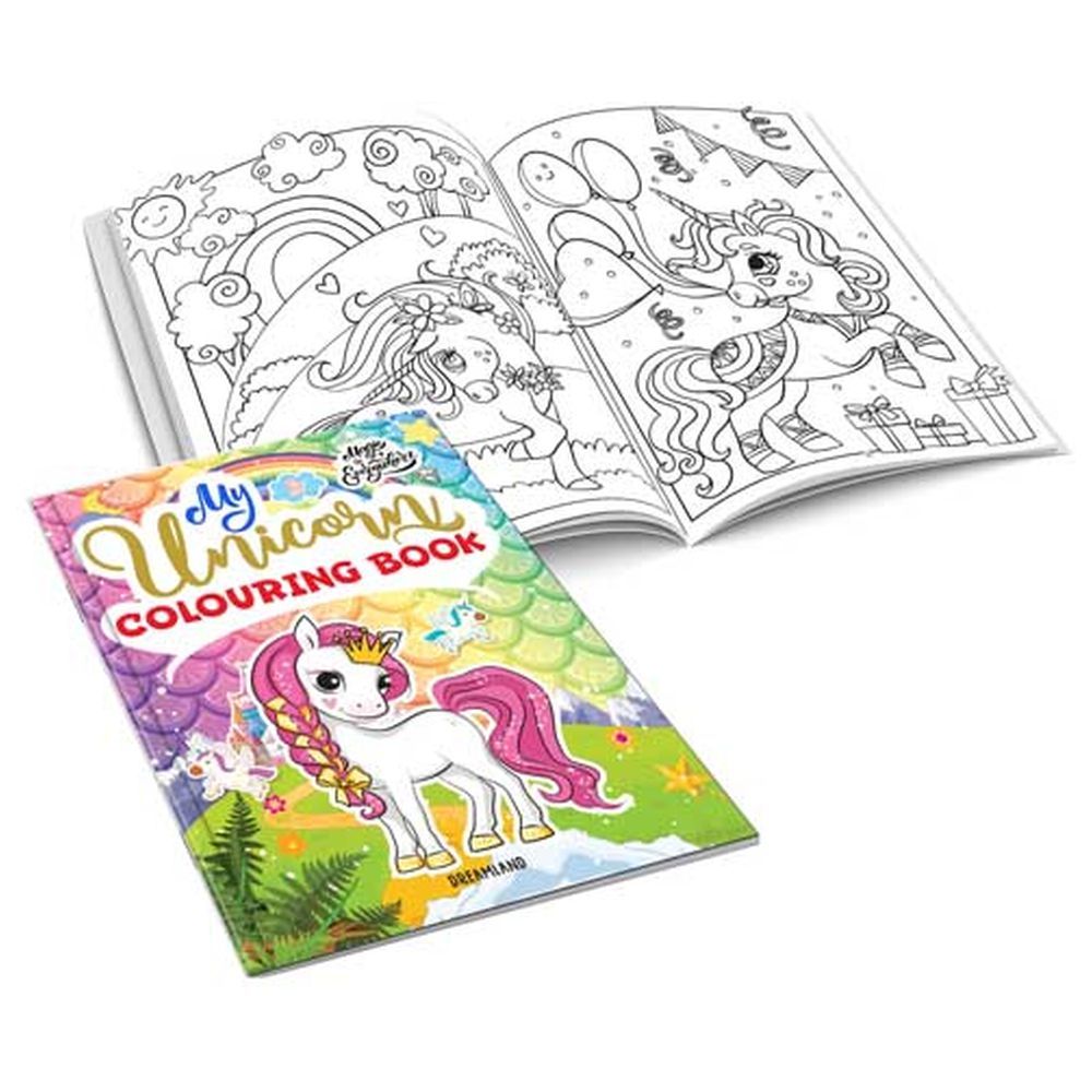 كتاب تلوين My Unicorn Colouring Book