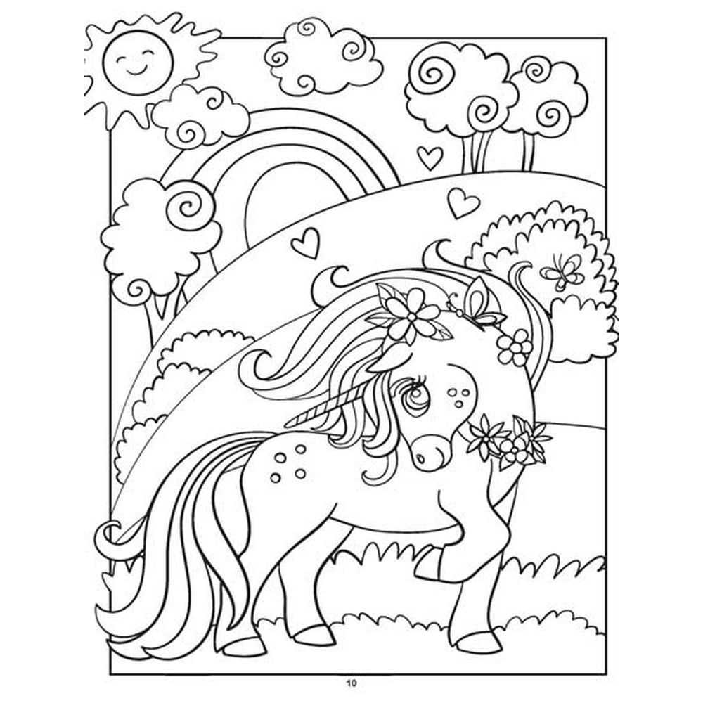 كتاب تلوين My Unicorn Colouring Book