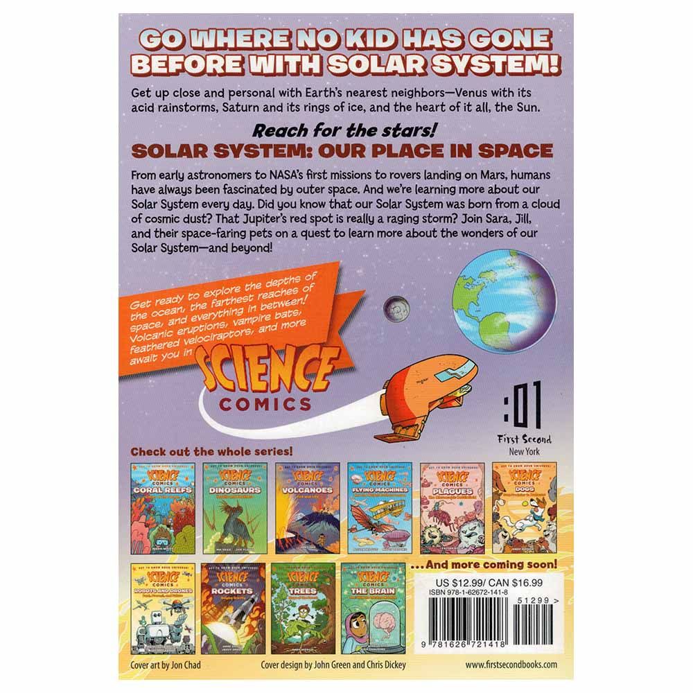 كتاب Science Comics - Solar Syستيم