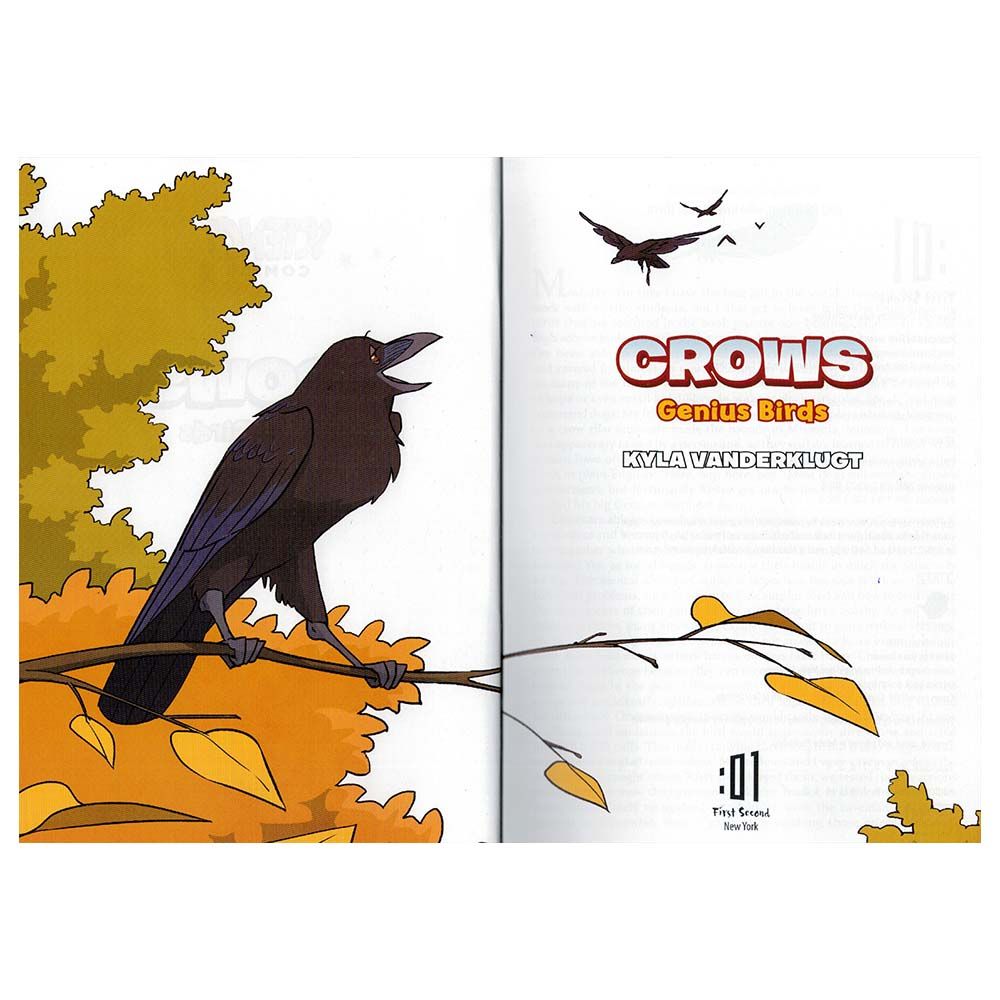 كتاب Science Comics - Crows