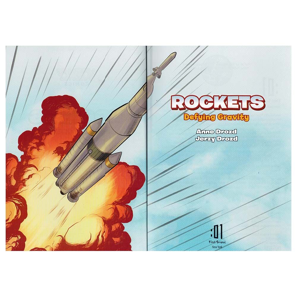 كتاب Science Comics - Rockets