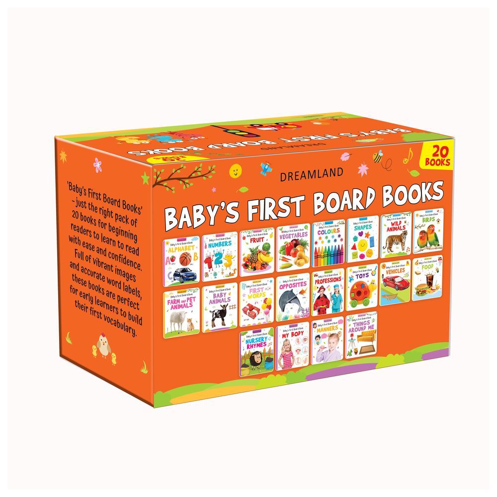 Baby's First Board Books - A Set Of 20 Books