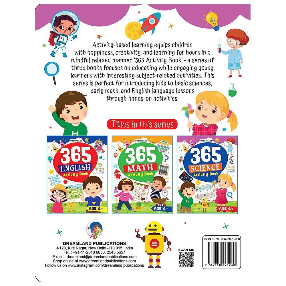 كتاب 365 Science Activity Book