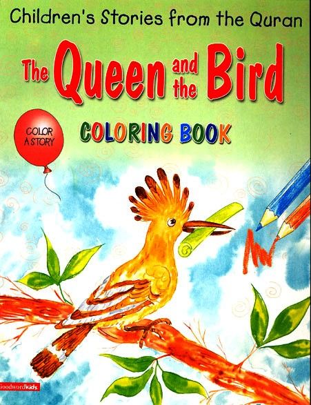 The Queen and the Bird (Colouring Book)