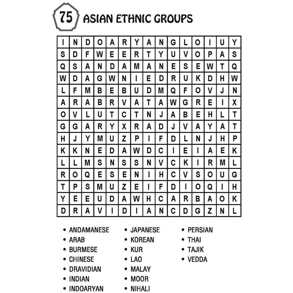 Super Word Search Book Part - 5