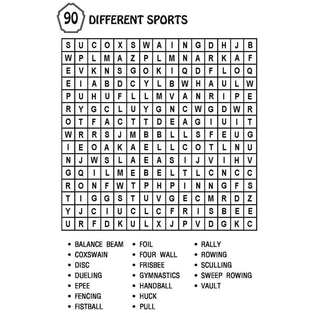 Super Word Search Book Part - 10