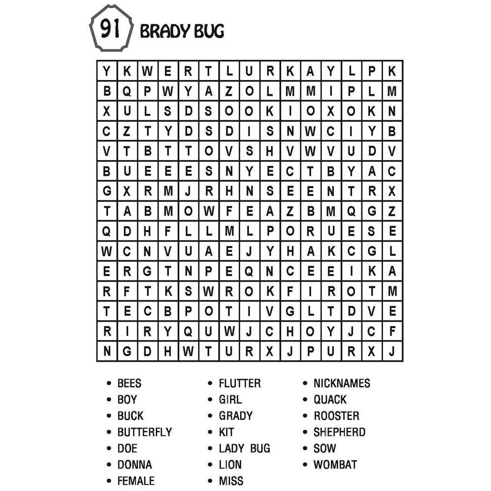 Super Word Search Book Part - 10