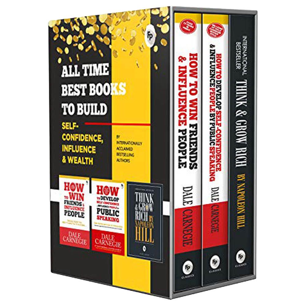 All Time Best Books To Build Self-Confidence, Influence & Wealth - Box Set Of 3 Books