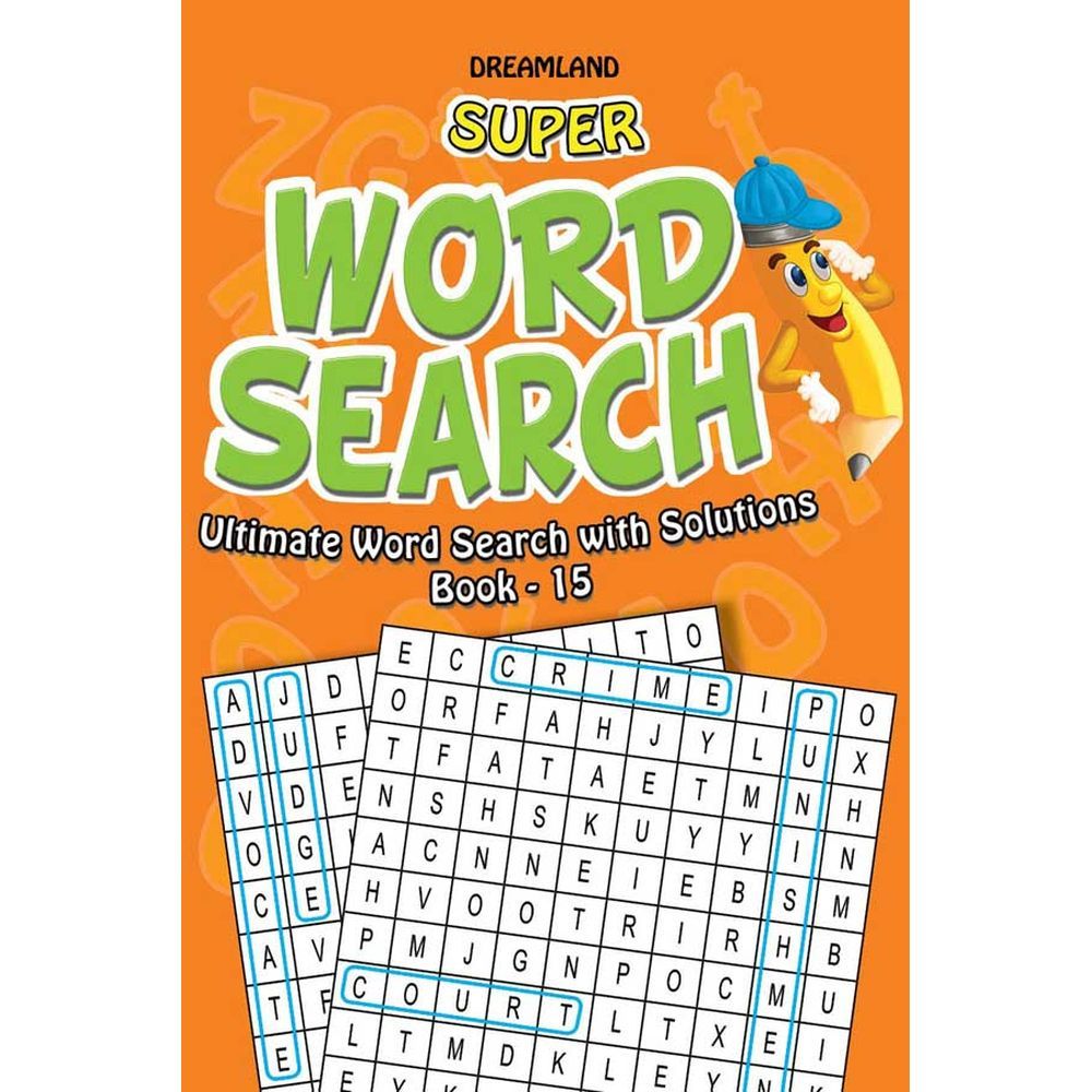 كتاب تعليمي Super Word Search Book Part - 15