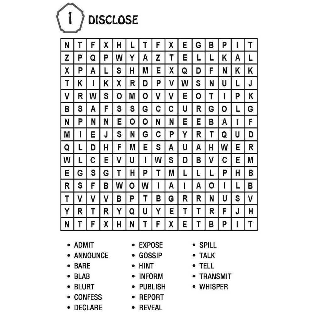 Super Word Search Book Part - 15