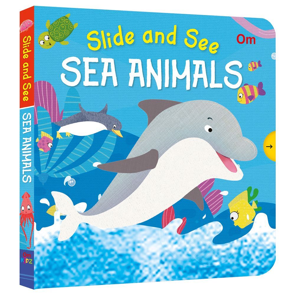 كتاب Om : Slide And See Sea Animals