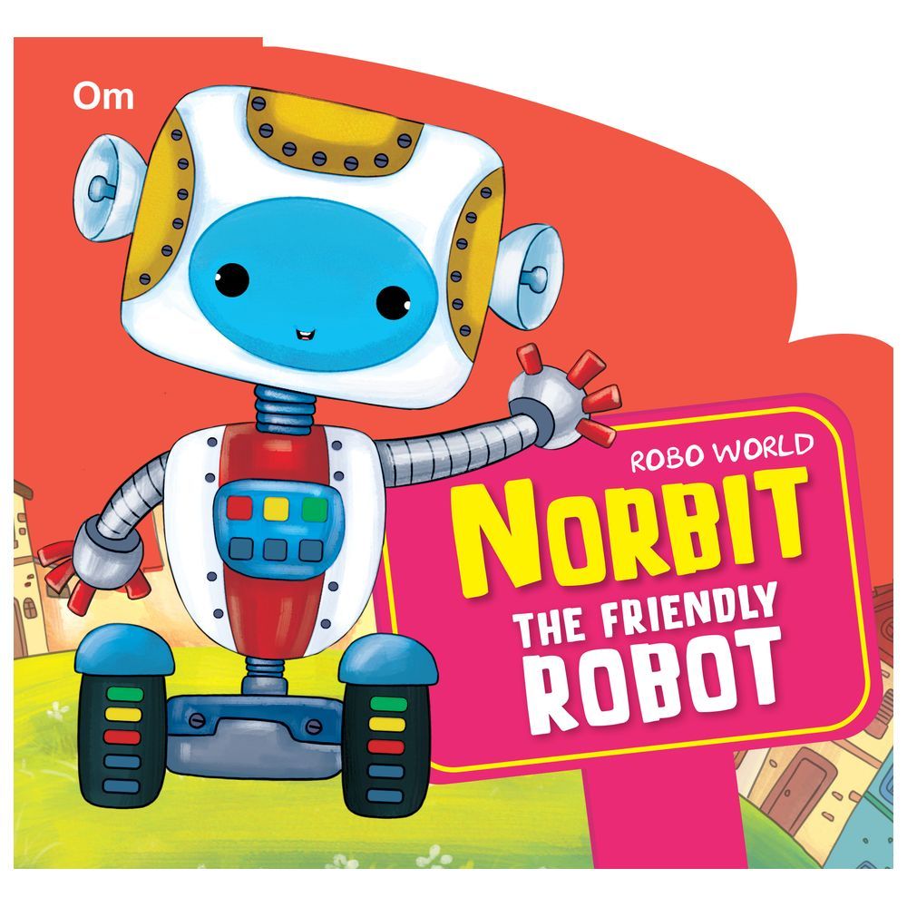 كتاب Cutout Board Norbit The Friendly Robot