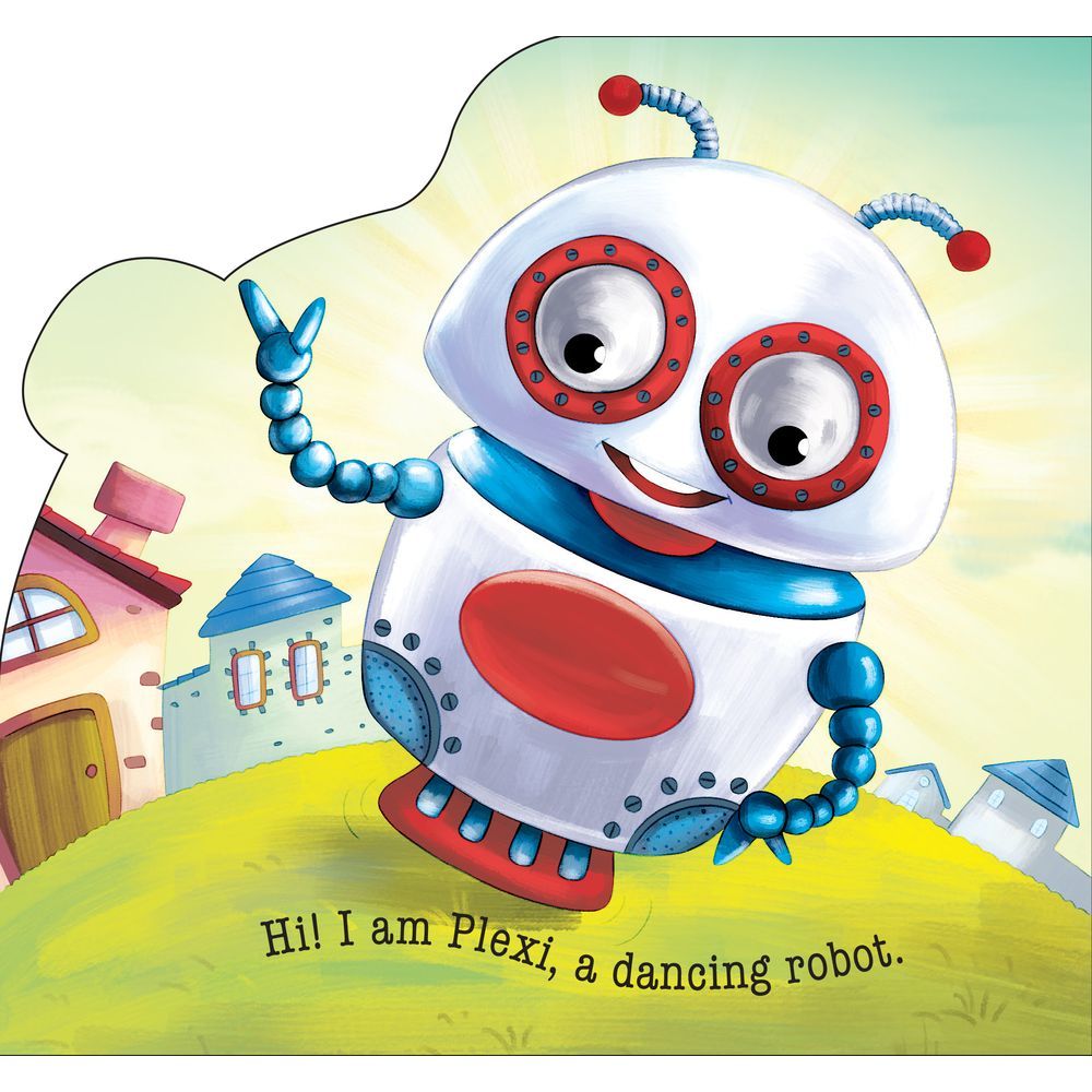 كتاب Cutout Board Robo World: Plexi The Dancing Robot