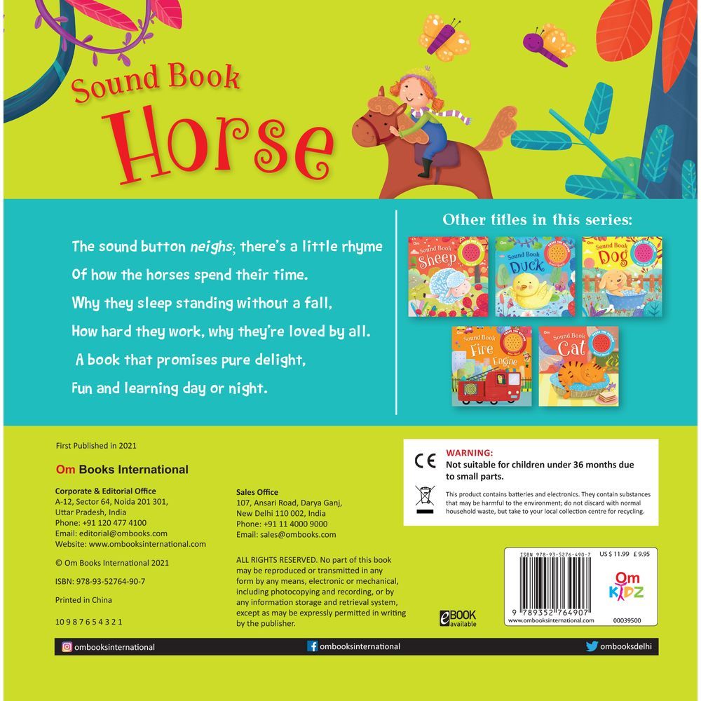 كتاب Om : Sound Book Horse