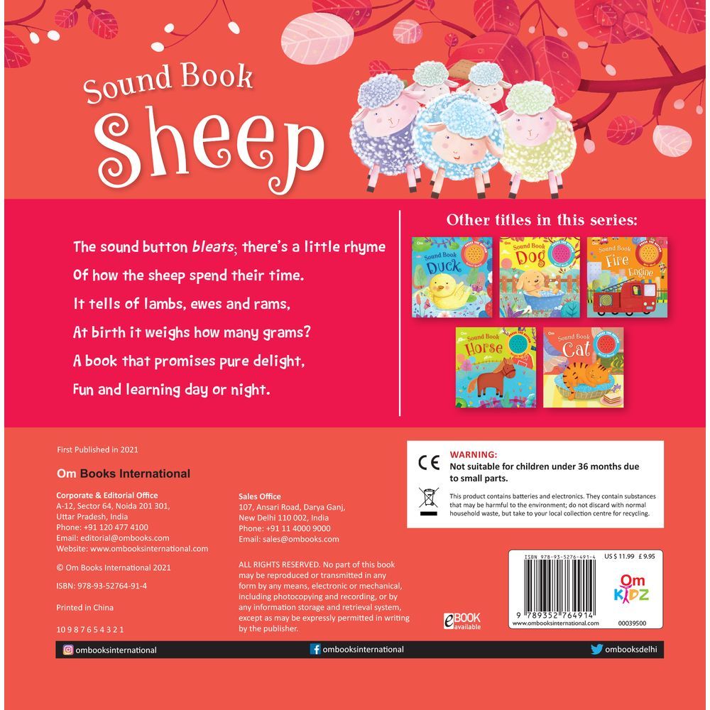 Om : Sound Book Sheep 