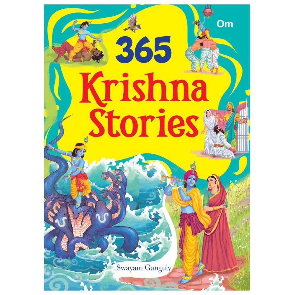 Om 365 Krishna Stories 