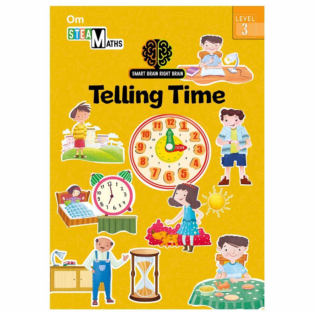 Smart Brain Right Brain Maths Level 3 : Telling Time