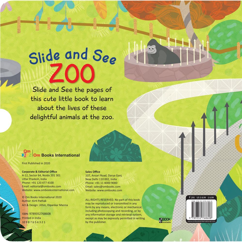 كتاب Om : Slide And See Zoo