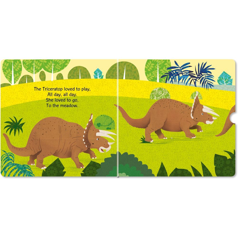 كتاب Om : Slide And See Dinosaurs