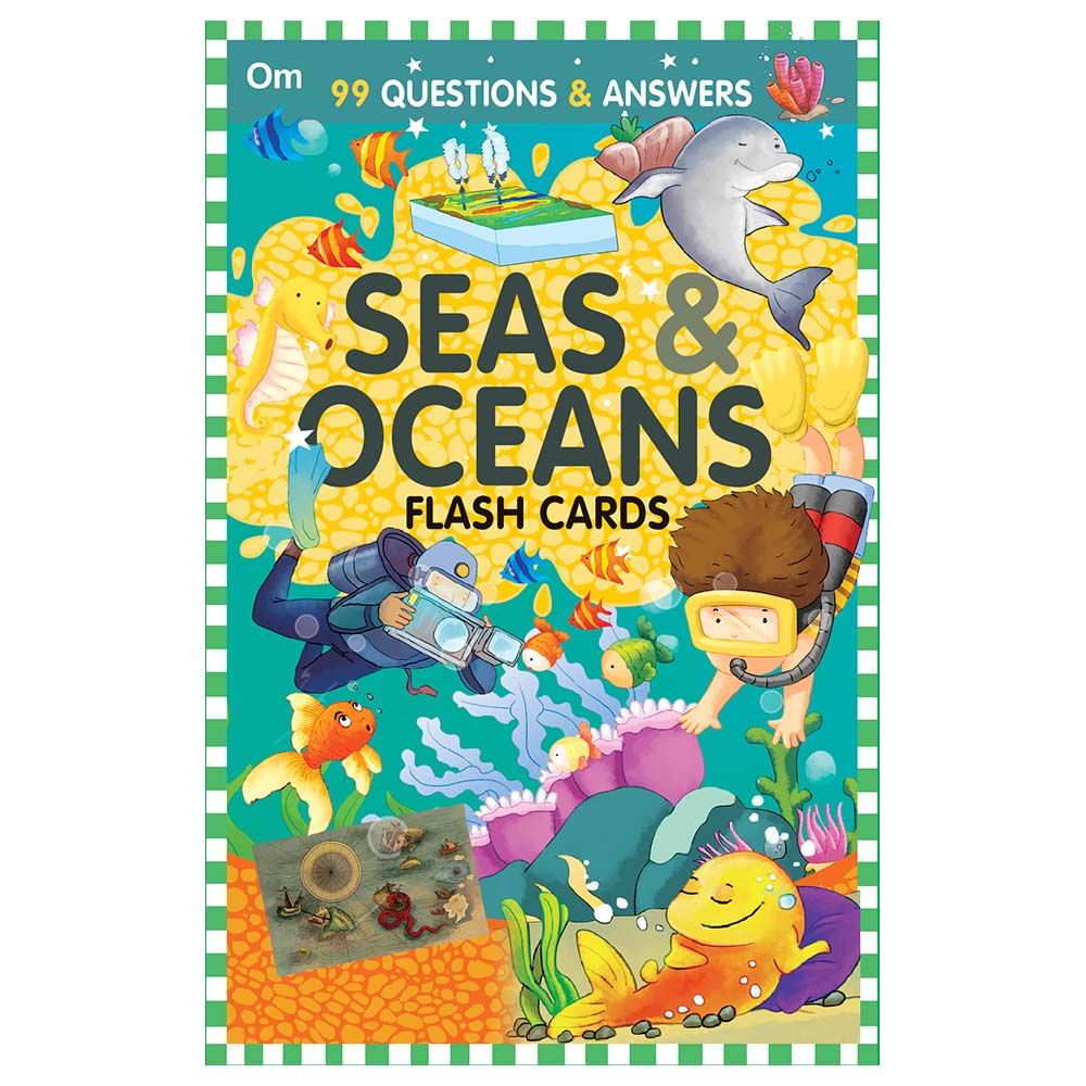 مجموعة بطاقات 99 Question & Answers Seas And Ocean