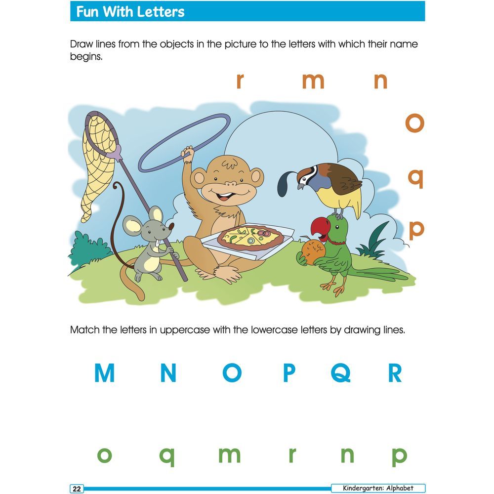 كتاب Om Jumbo Smart Scholars Kindergarten Workbook