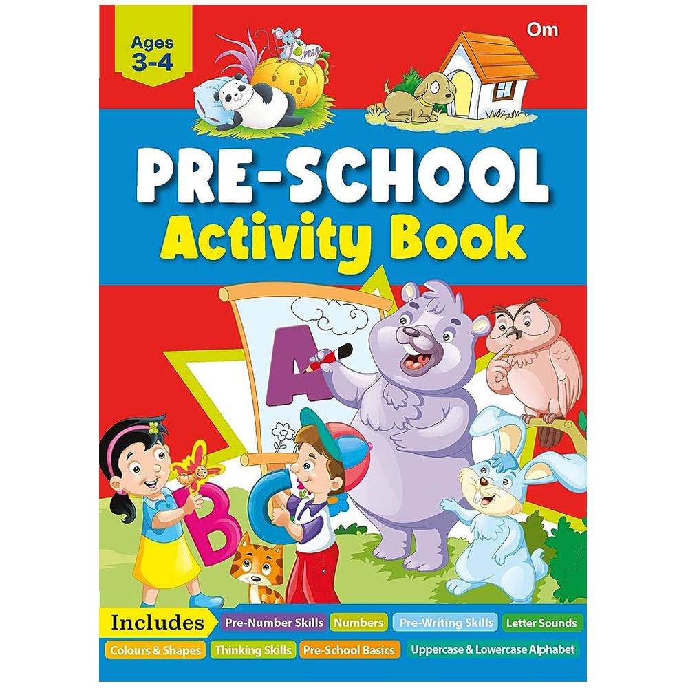 Om Jumbo Smart Scholars Pre-School Workbook