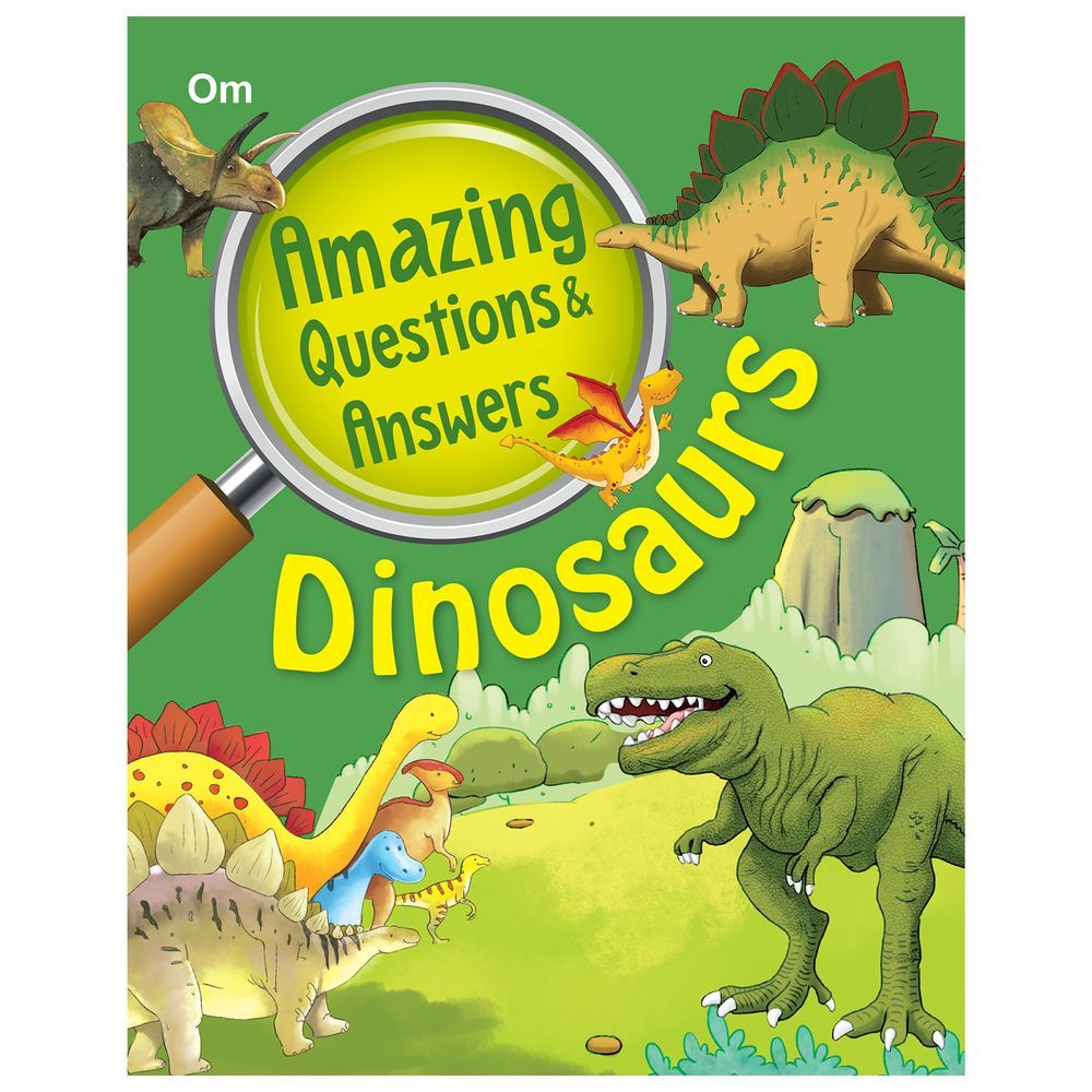 كتاب Om Amazing Questions & Answers Dinosaurs