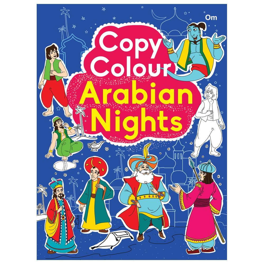 Arabian Nights Copy Colouring Book