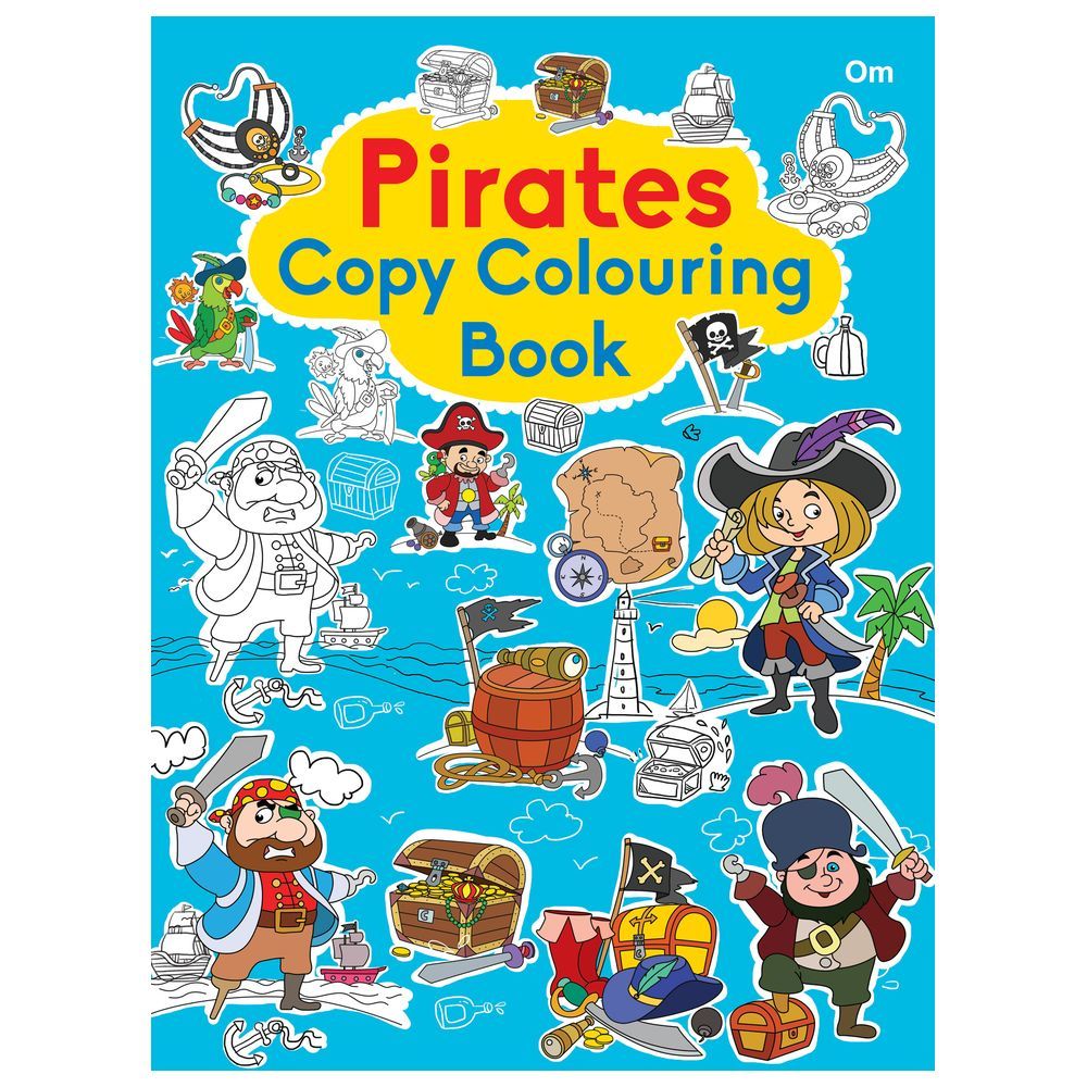 كتاب Pirate Copy Colouring Book