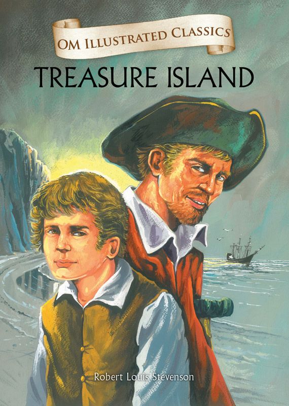 رواية "Treasure Island" من كتب أو إم العالمية