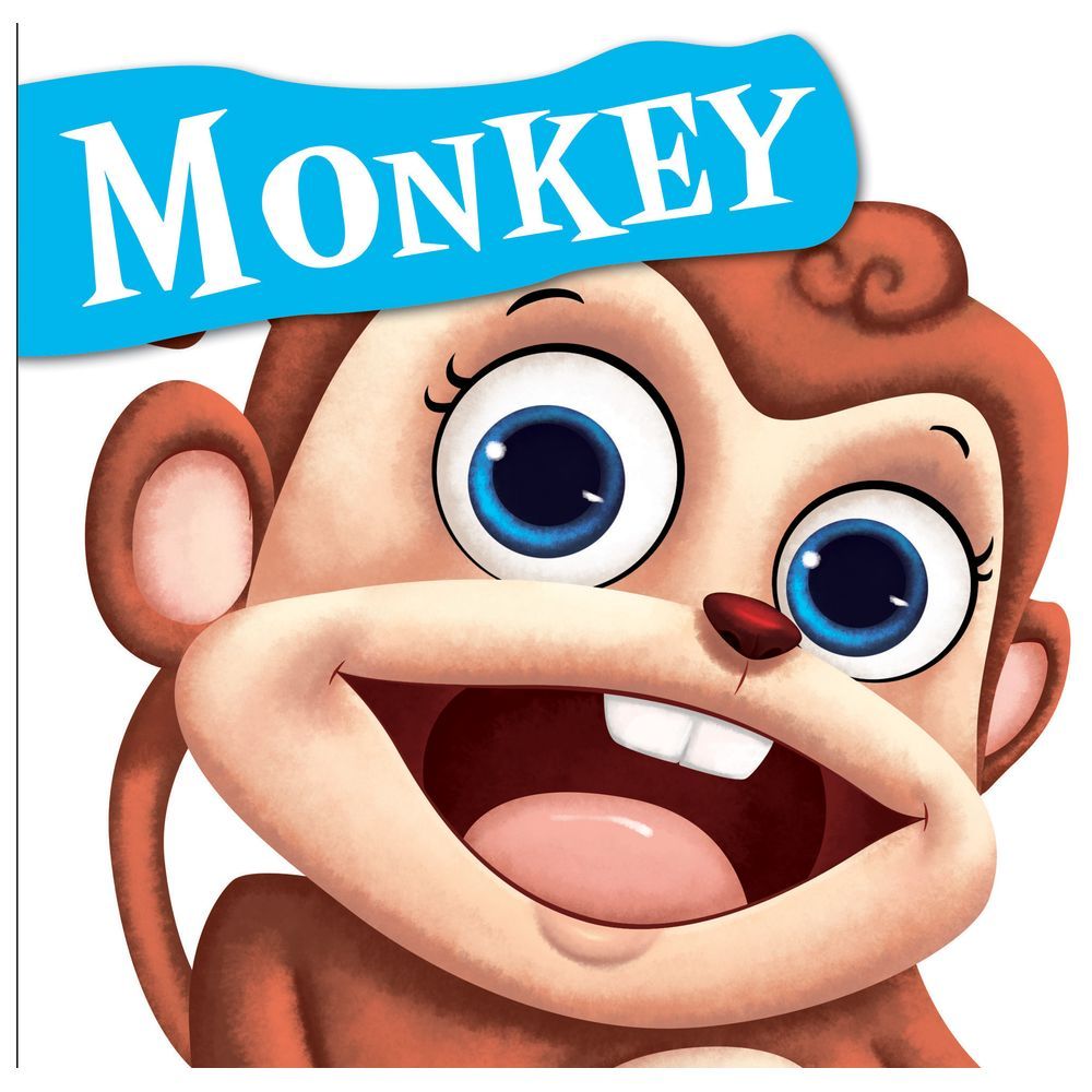 كتاب Cutout Board Monkey