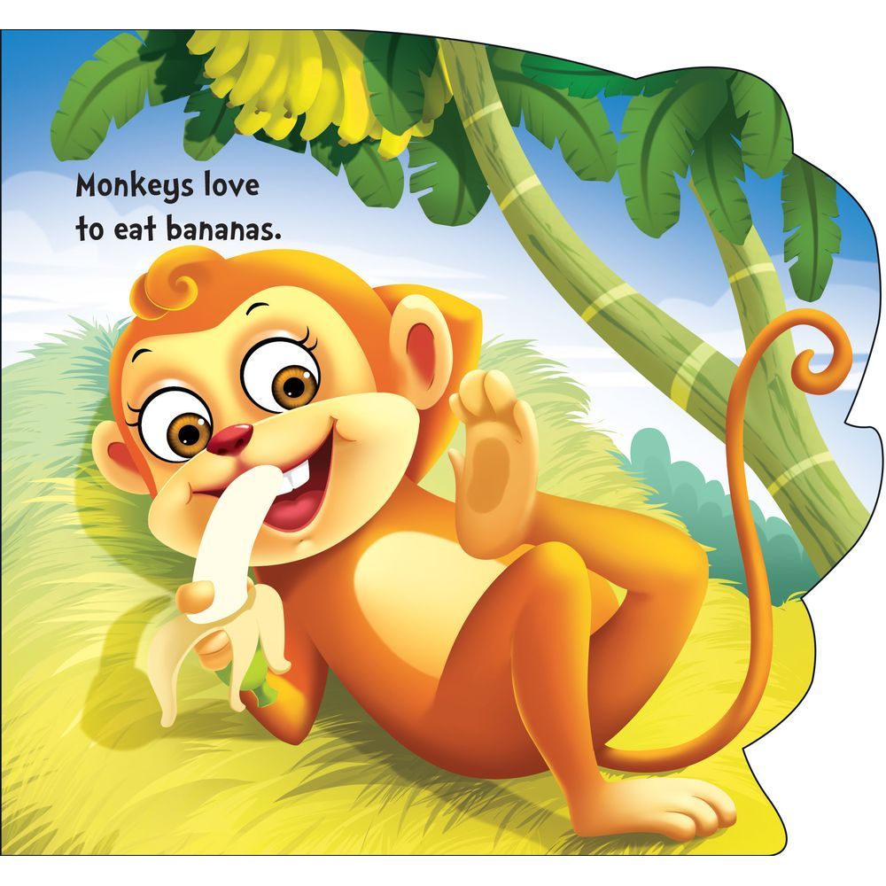 كتاب Cutout Board Monkey