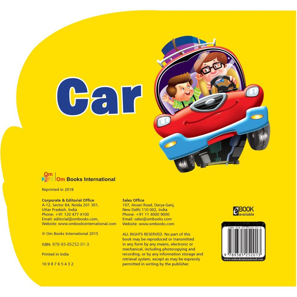 كتاب Cutout Board Car