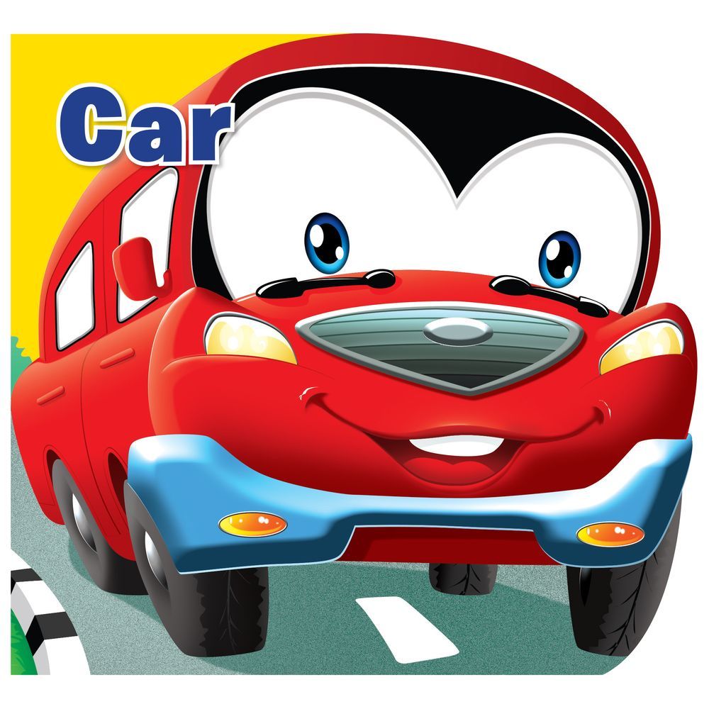 كتاب Cutout Board Car