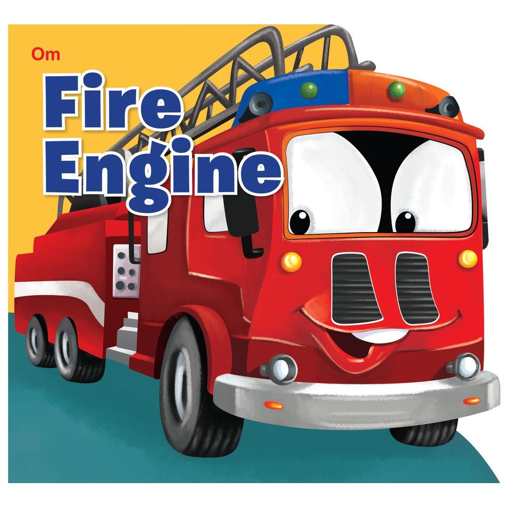 Cutout Board Fire Engine