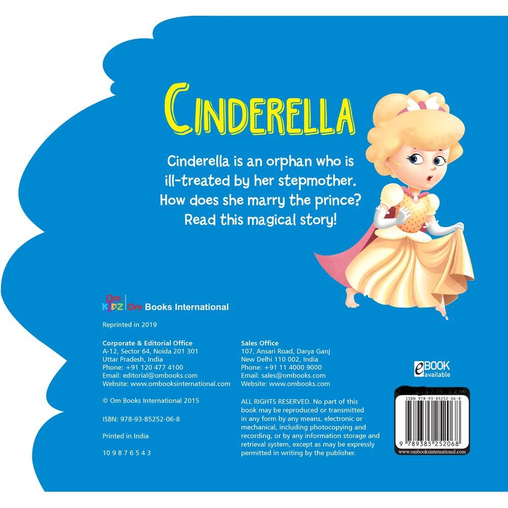 Cutout Board Books - Cinderella