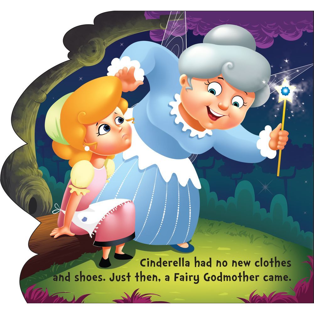 Cutout Board Books - Cinderella