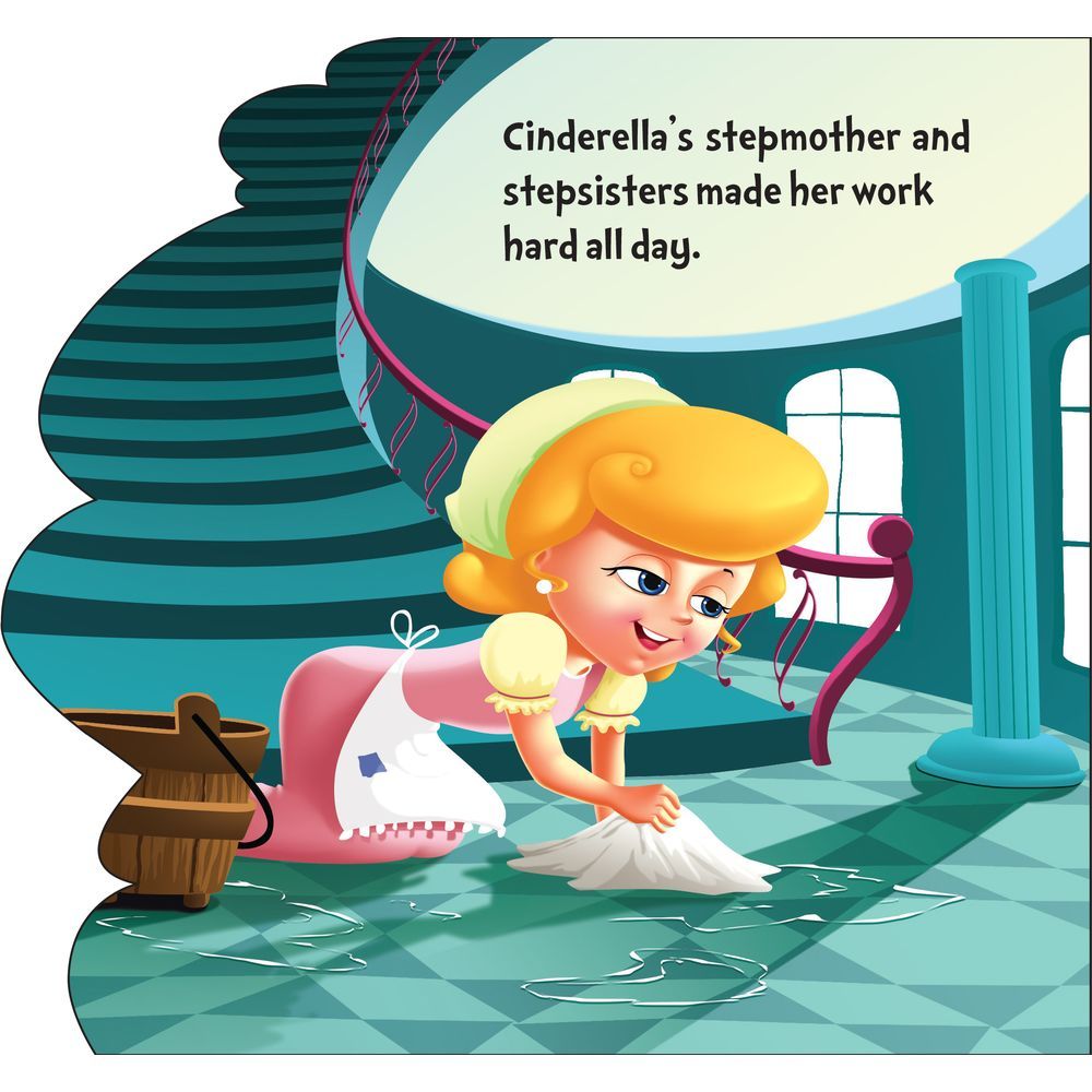 Cutout Board Books - Cinderella