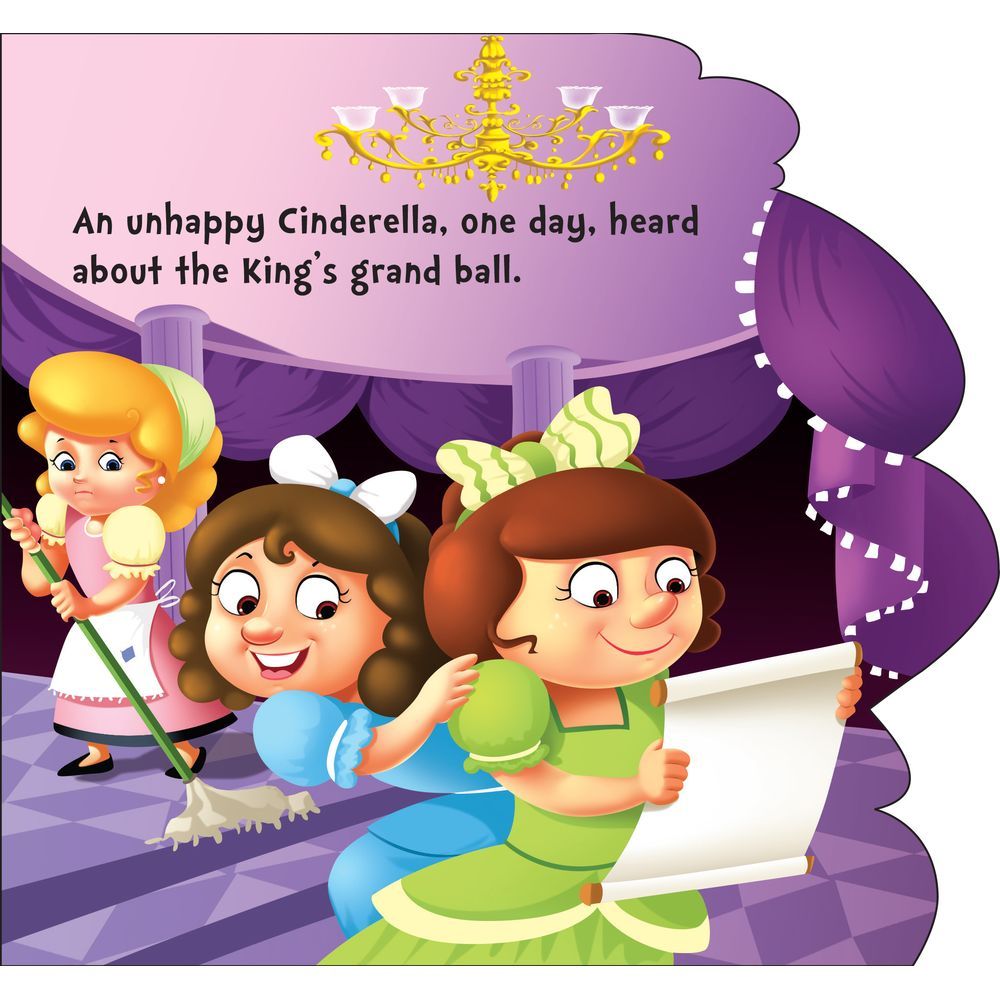 Cutout Board Books - Cinderella