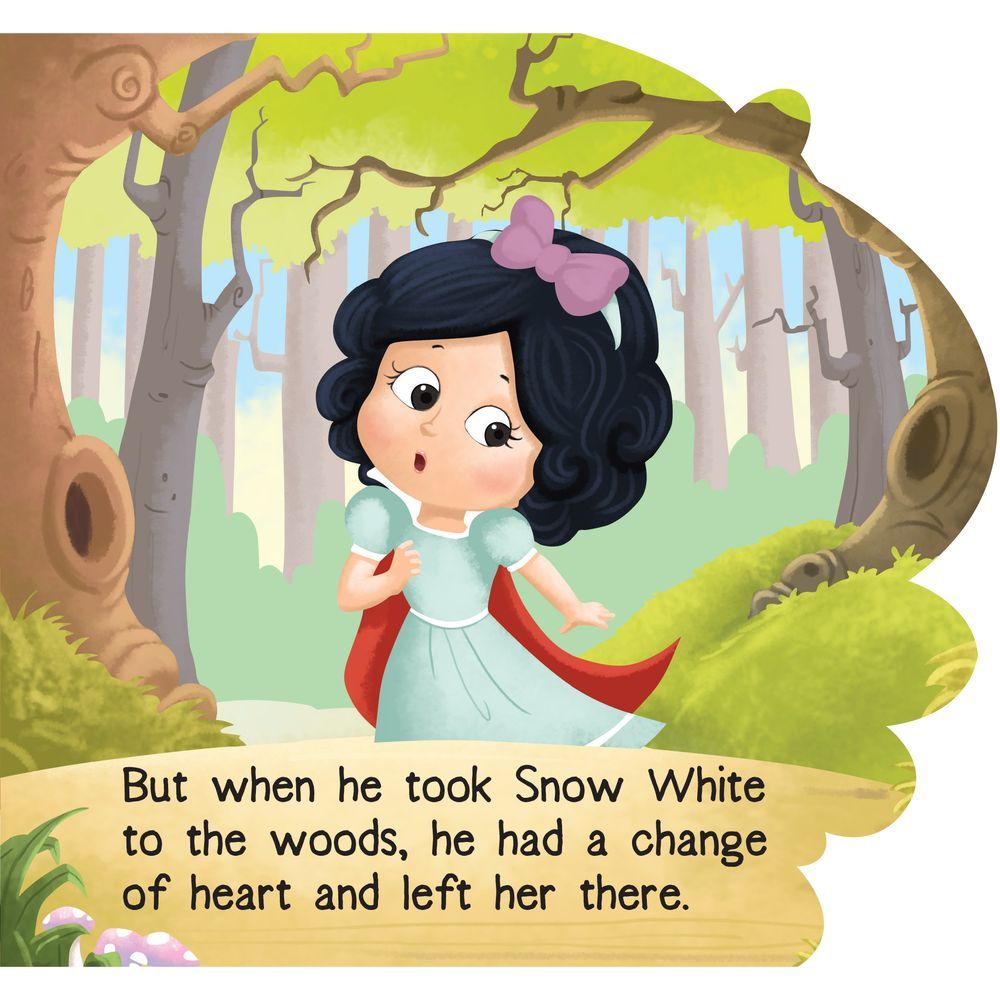 كتاب Om Cutout Board Snow White