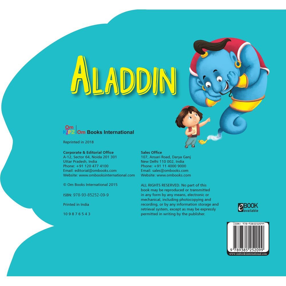 كتاب Cutout Board Books - Aladdin