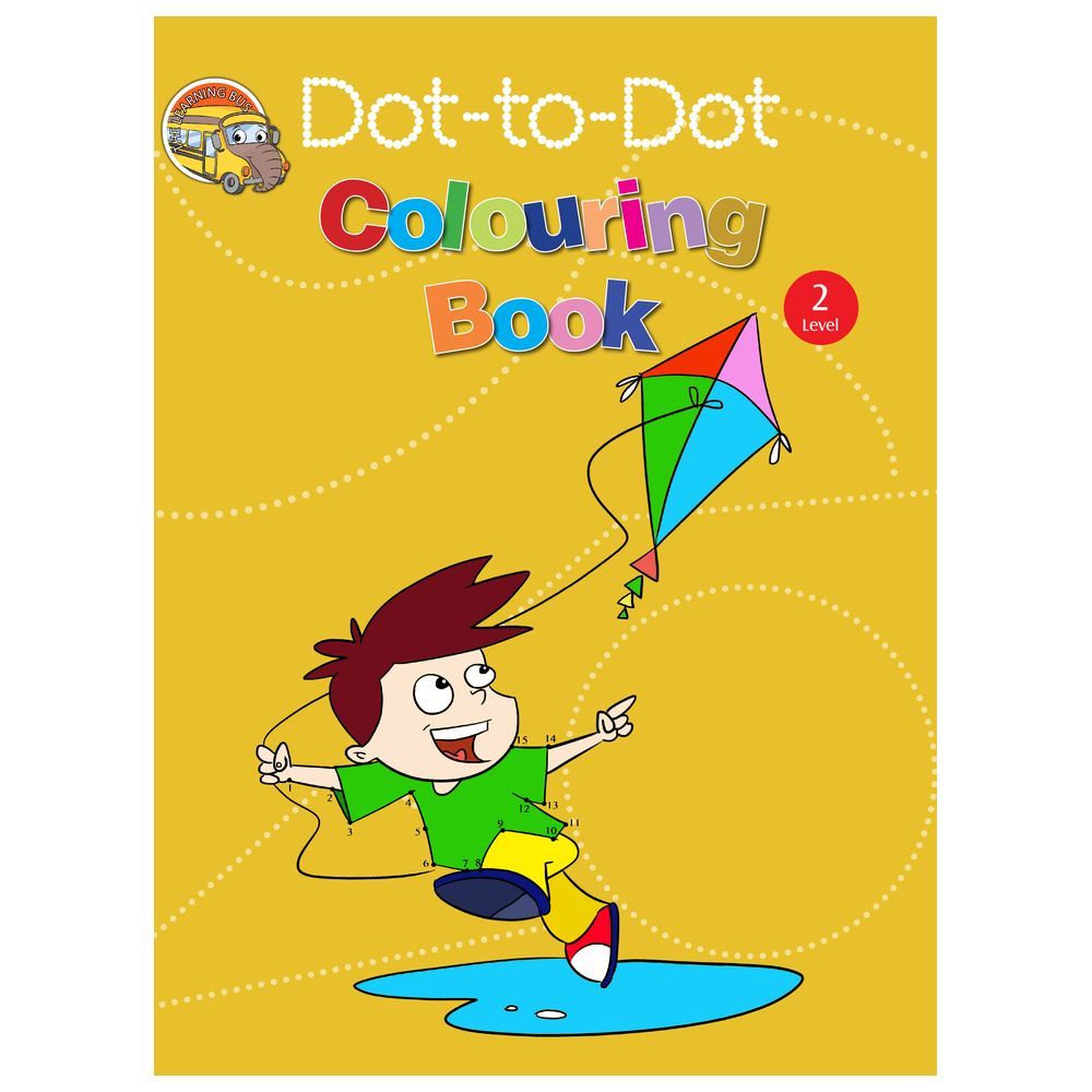 كتاب Om : Dot To Dot Colouring Book Level 2