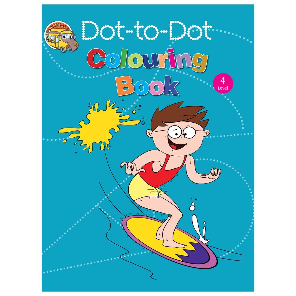 كتاب Om : Dot To Dot Colouring Book Level 4