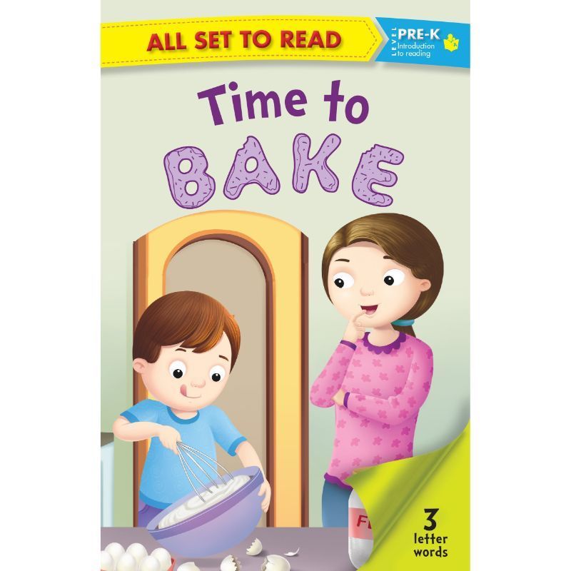 Time To Bake - All Set to Read - Pre-K