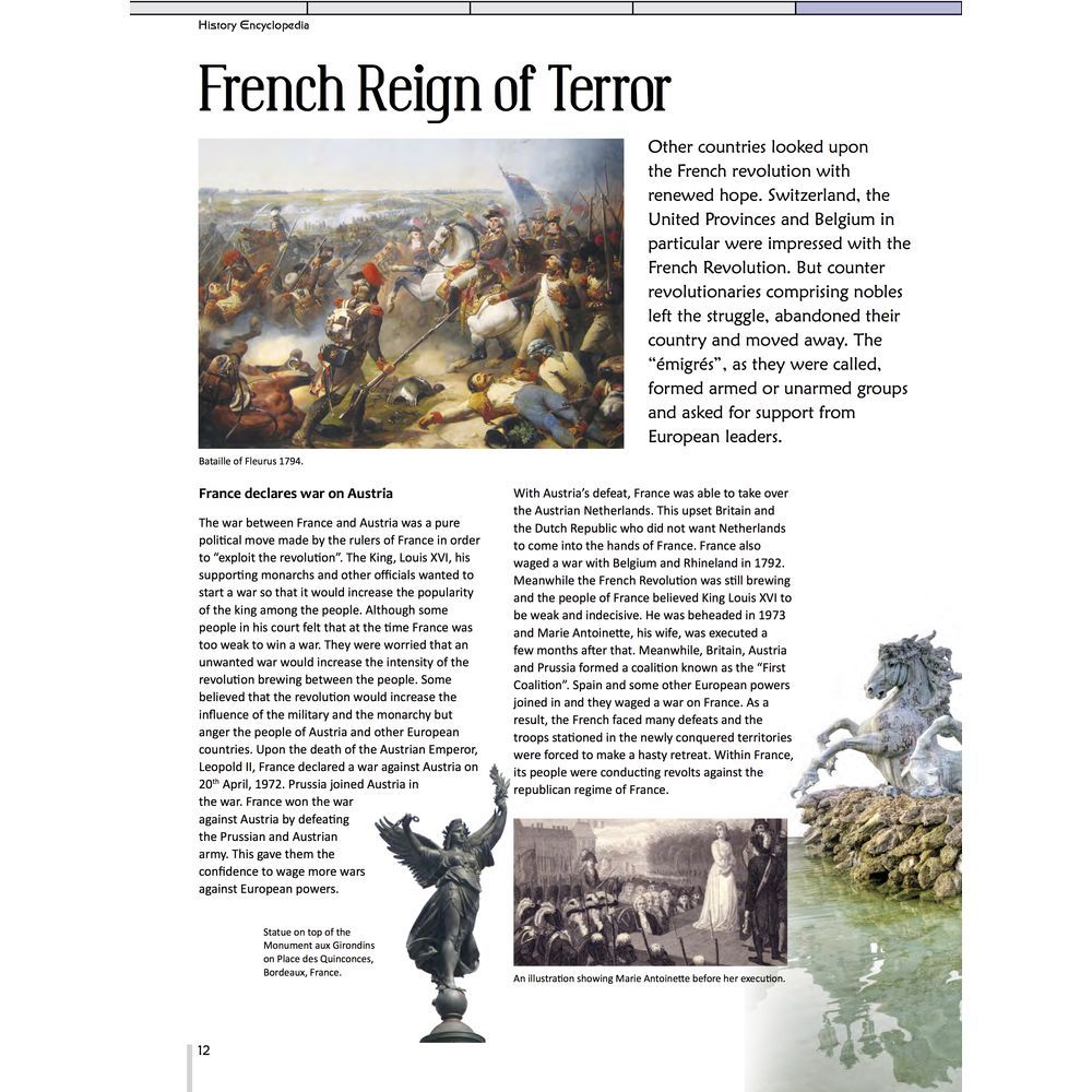 كتاب Om History Encyclopedia - The French Revolution