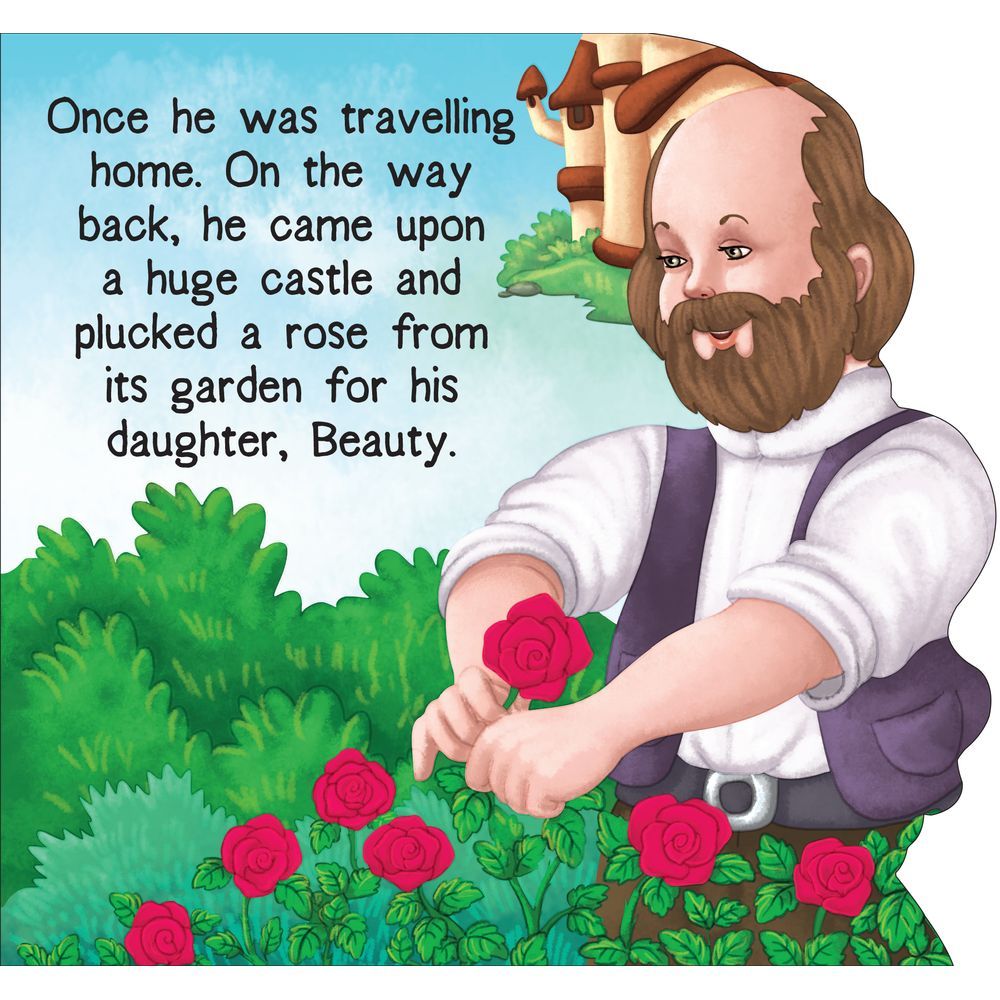 كتاب Cutout Board Beauty And The Beast