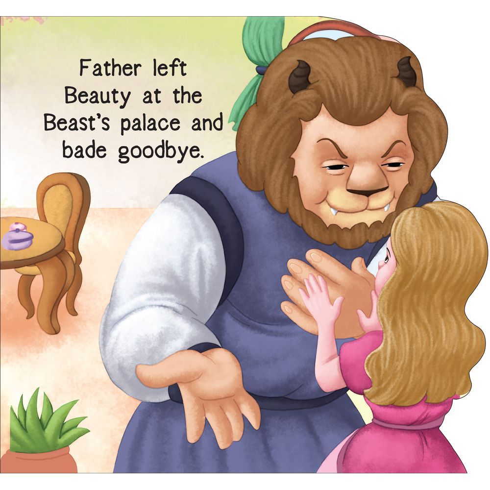 كتاب Cutout Board Beauty And The Beast